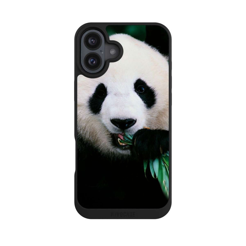 iPhone 16 Plus NIVOpure Panda mit Bambus
