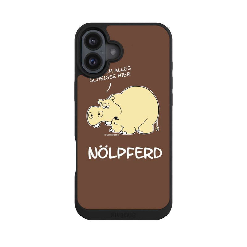 iPhone 16 Plus NIVOpure Nölpferd
