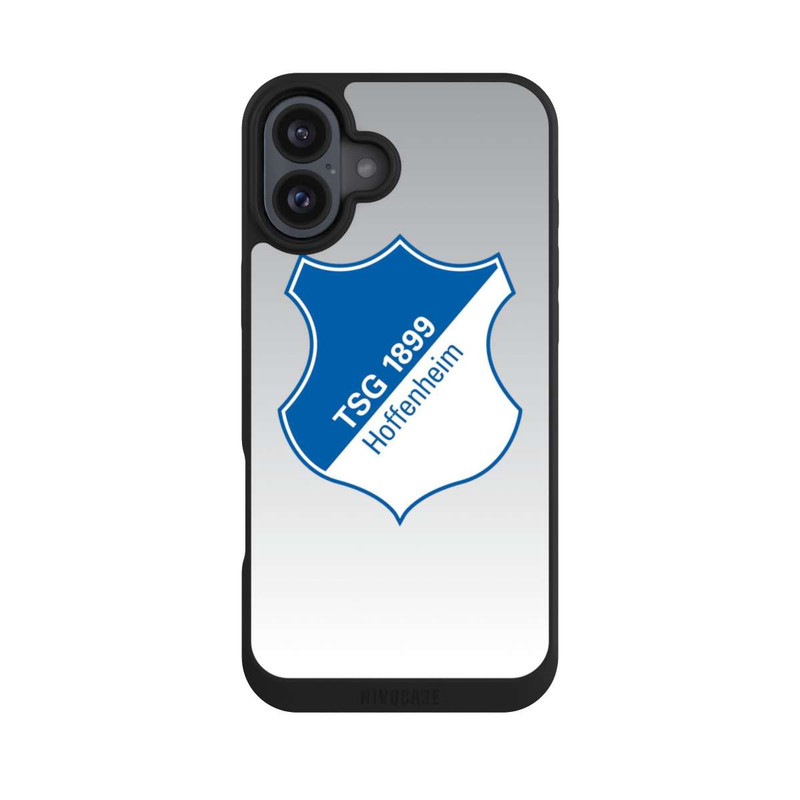 iPhone 16 Plus NIVOpure TSG 1899 Hoffenheim Logo Grau