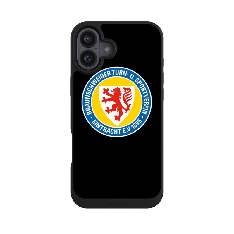 iPhone 16 Plus NIVOpure Eintracht Braunschweig Schwarz