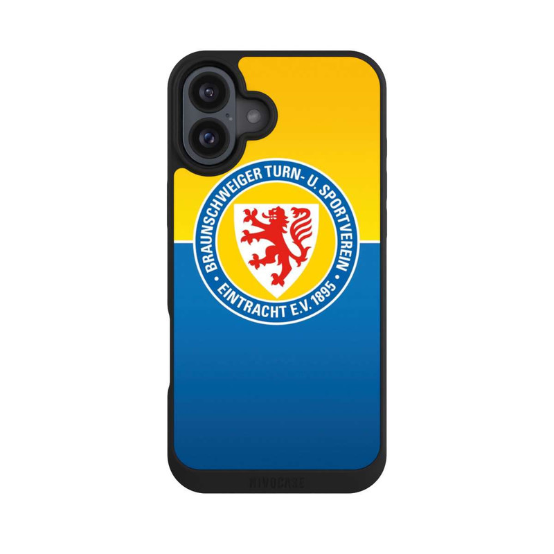 iPhone 16 Plus NIVOpure Eintracht Braunschweig Blau Gelb
