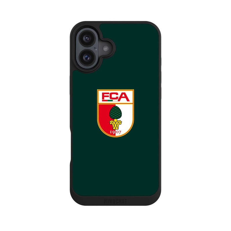 iPhone 16 Plus NIVOpure FC Augsburg Grün