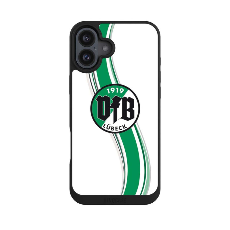 iPhone 16 Plus NIVOpure VfB Lübeck Weiss #1
