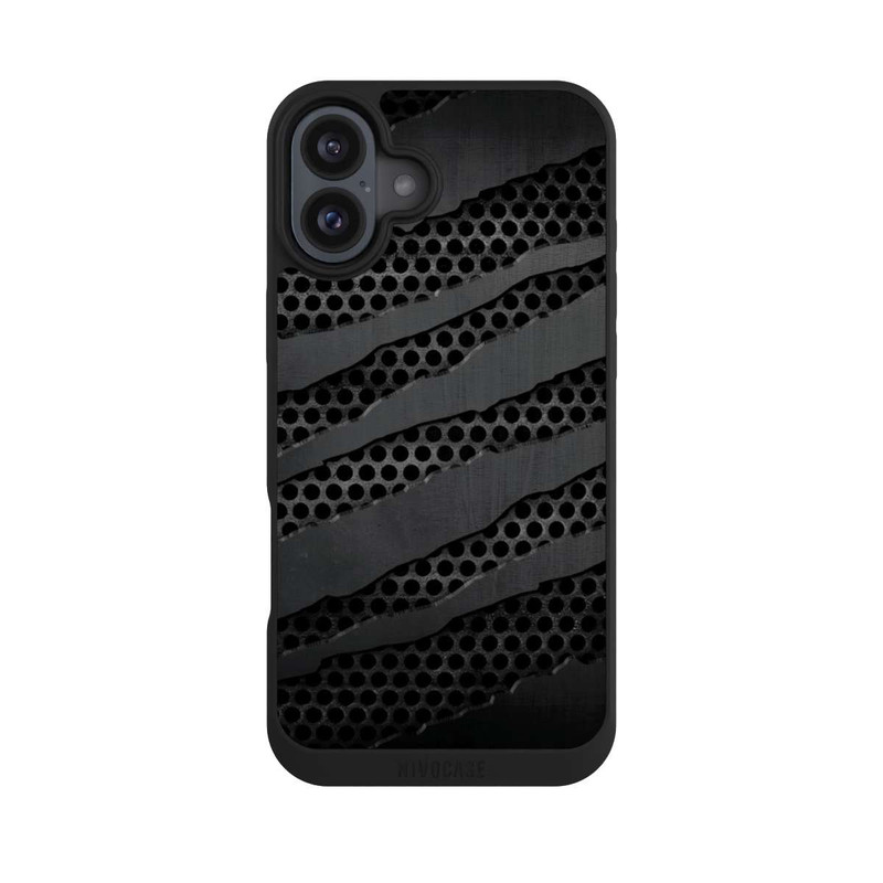 iPhone 16 Plus NIVOpure Grey Metal Scratches