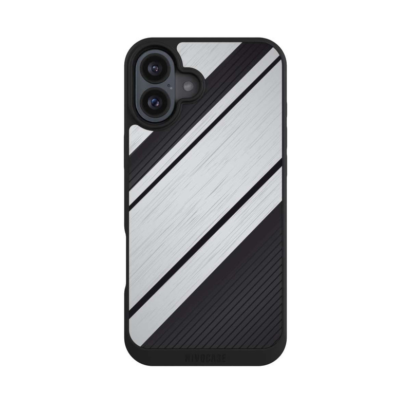 iPhone 16 Plus NIVOpure Gris Métallique