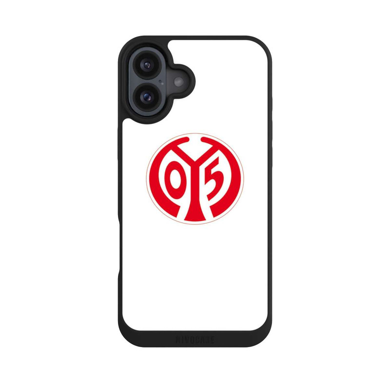 iPhone 16 Plus NIVOpure Mainz 05 Weiss