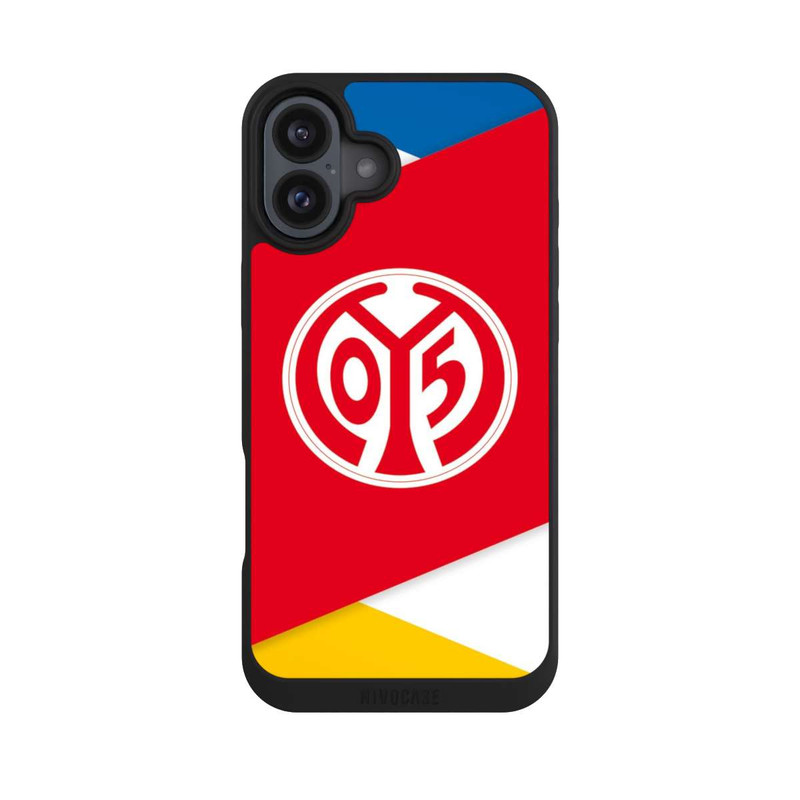 iPhone 16 Plus NIVOpure Mainz 05 Fastnachtsfarben