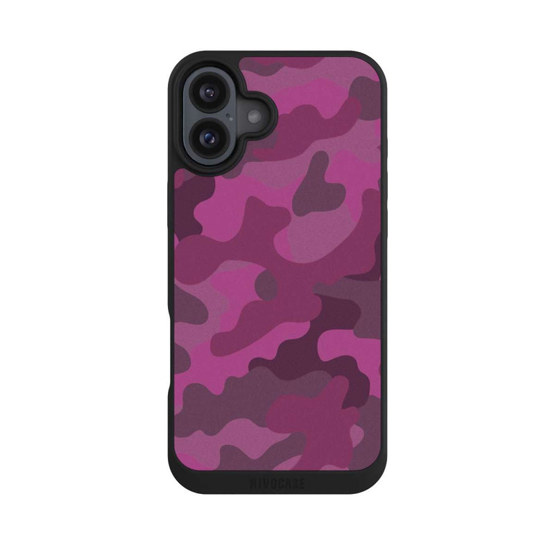 iPhone 16 Plus NIVOpure Pink Denim Camo
