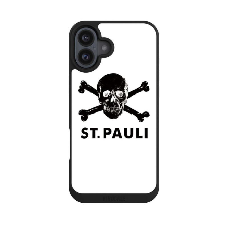 iPhone 16 Plus NIVOpure FC St.Pauli BlackSkull
