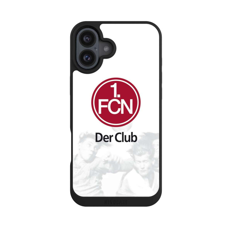 iPhone 16 Plus NIVOpure Der Club - Weiß - FCN
