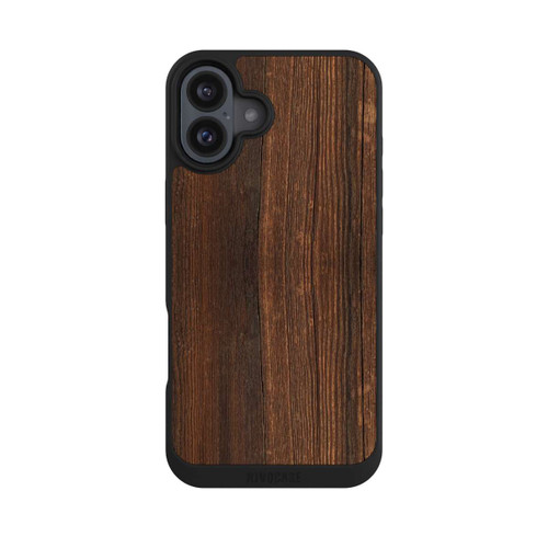Apple iPhone 16 Plus NIVOpure Nußbaum Holzlook