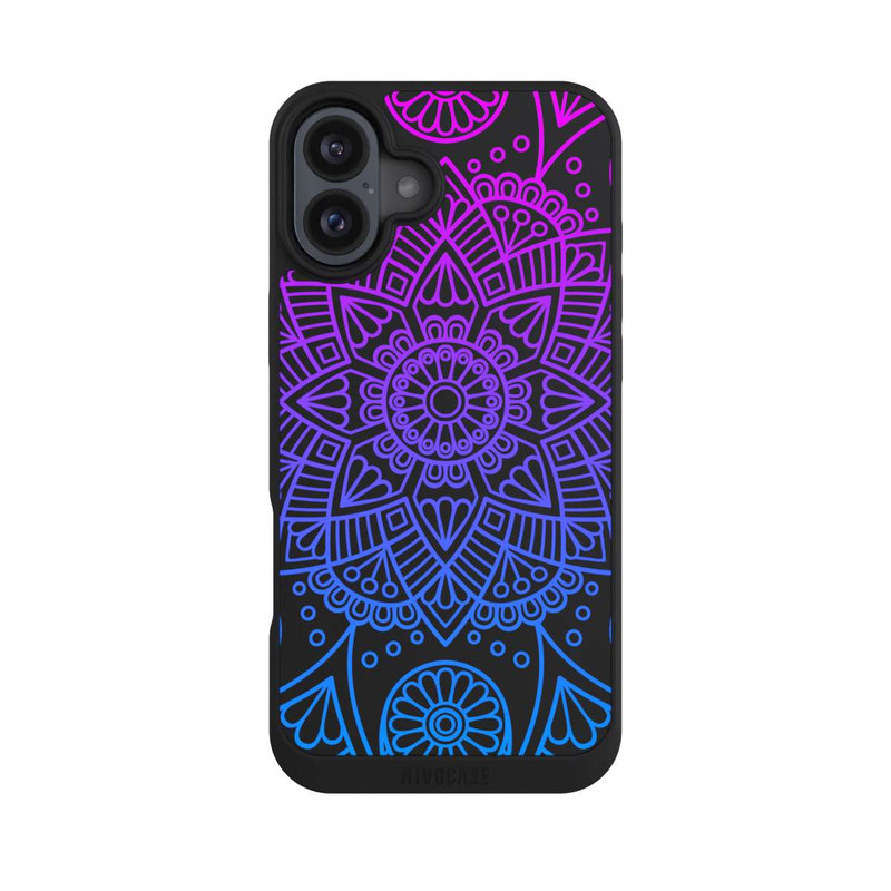 iPhone 16 Plus NIVOpure Cercles Mandala sans Fond