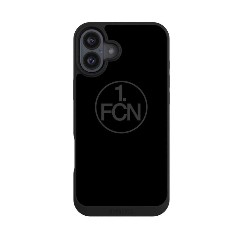 iPhone 16 Plus NIVOpure Schwarz Schlicht FCN