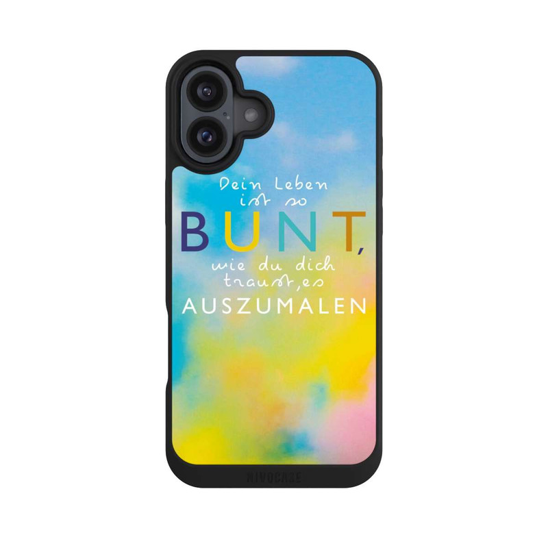 iPhone 16 Plus NIVOpure Das Leben ist Bunt
