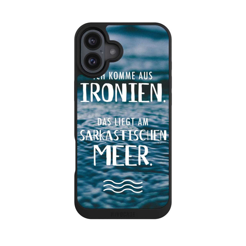 iPhone 16 Plus NIVOpure Ich Komme aus Ironien