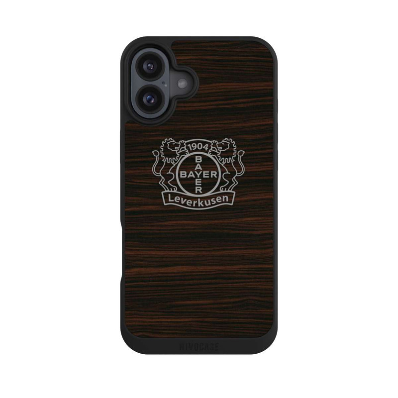 iPhone 16 Plus NIVOpure Edelholz Optik - Bayer 04