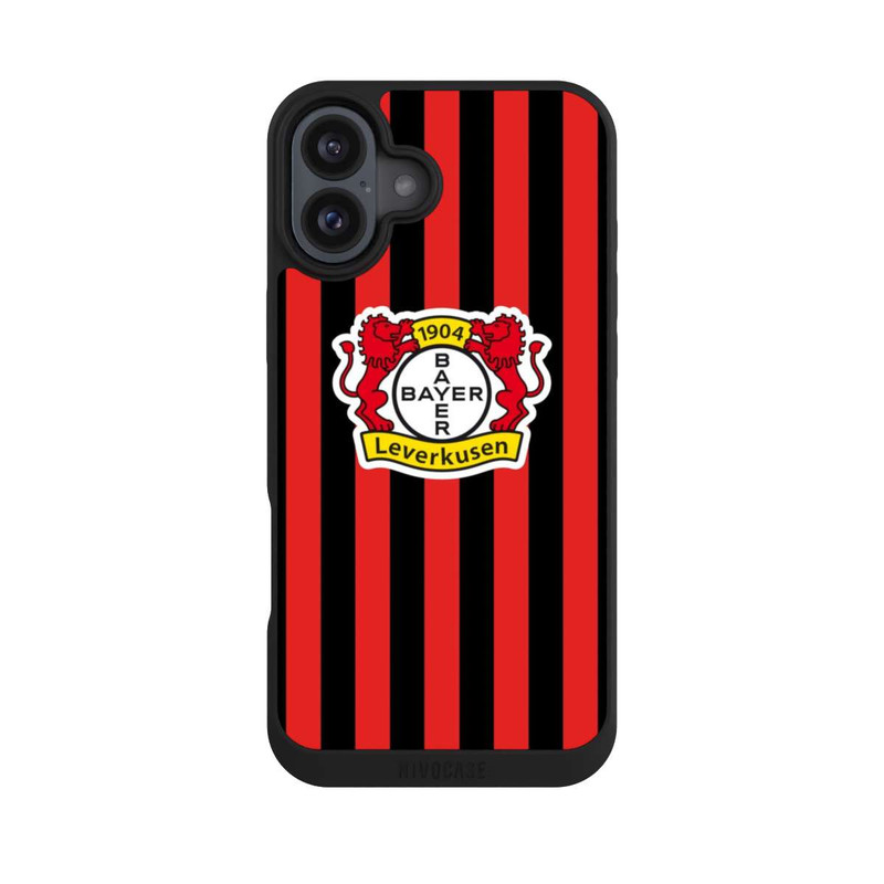 iPhone 16 Plus NIVOpure Streifen - Bayer 04