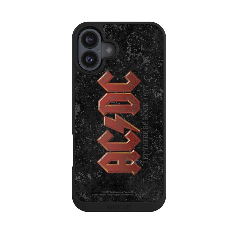 iPhone 16 Plus NIVOpure ACDC Let There Be Rock Anthrazit