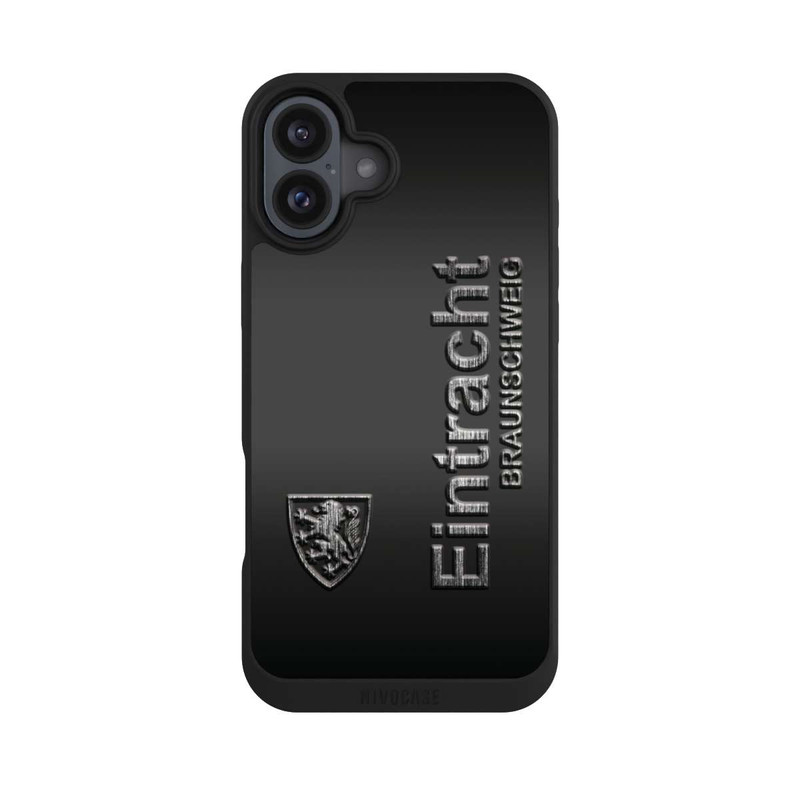 iPhone 16 Plus NIVOpure Schrift Metall