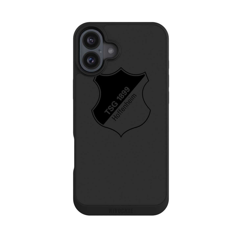 iPhone 16 Plus NIVOpure TSG 1899 Hoffenheim Grau