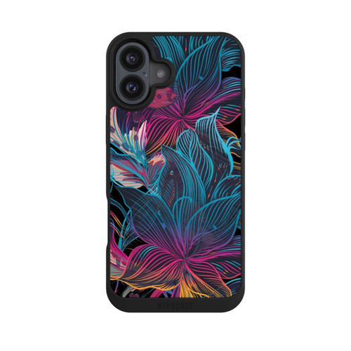 Apple iPhone 16 Plus NIVOpure Le pouvoir des fleurs néon