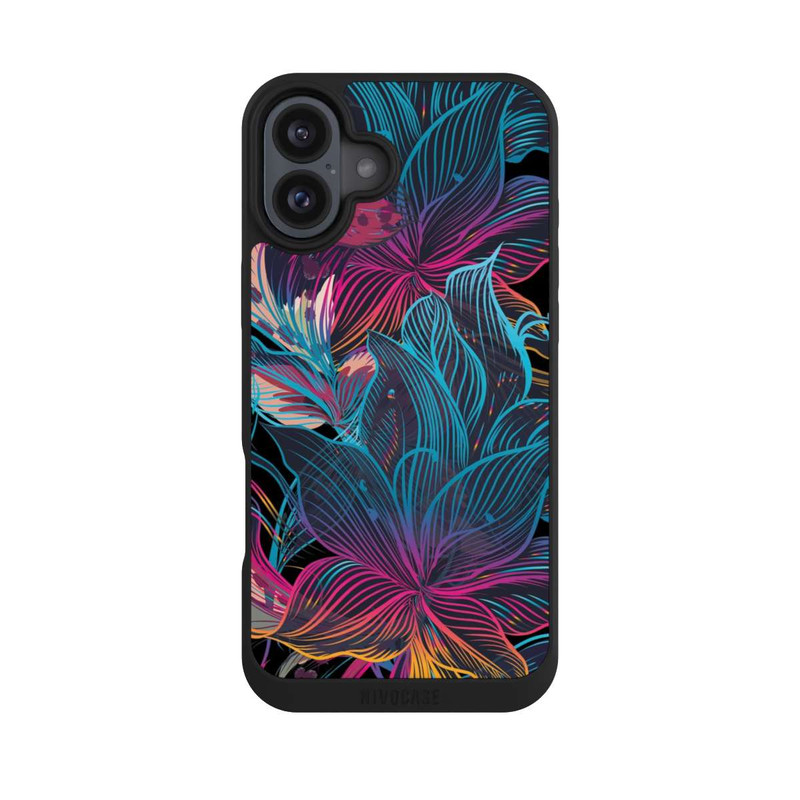 iPhone 16 Plus NIVOpure Neon Flower Power