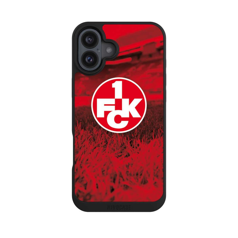 iPhone 16 Plus NIVOpure Stadionrasen FCK Rot