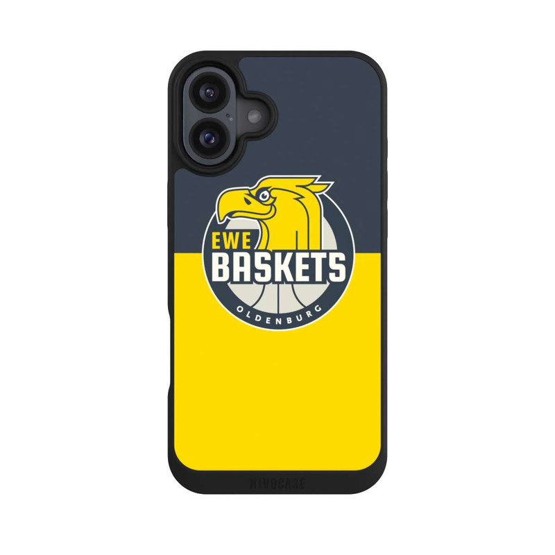 iPhone 16 Plus NIVOpure EWE Farben Blau-Gelb