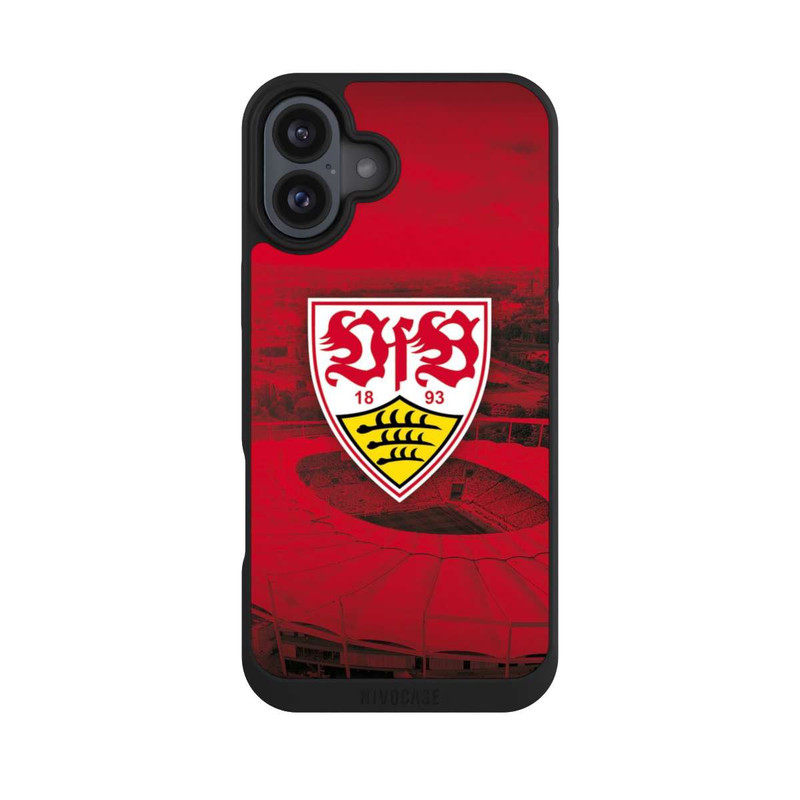 iPhone 16 Plus NIVOpure VfB Stadion Rot