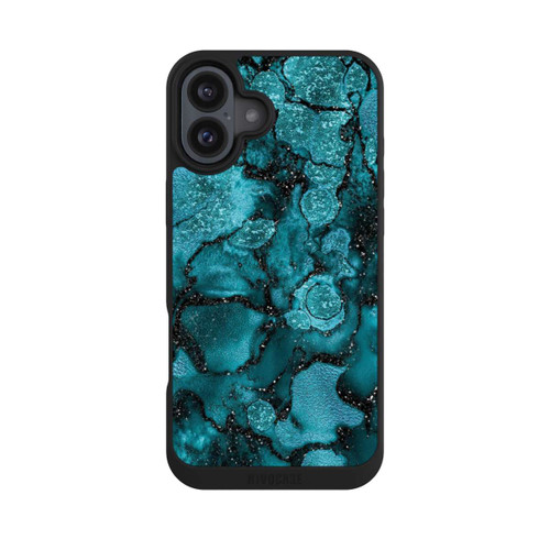 Apple iPhone 16 Plus NIVOpure Paillettes Bleues