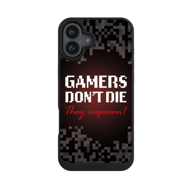 iPhone 16 Plus NIVOpure Gamers Don't Die