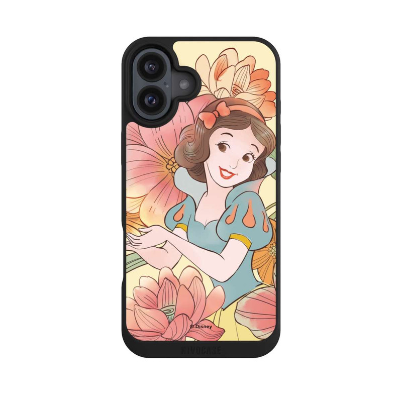 iPhone 16 Plus NIVOpure Blanche-Neige Royal Floral