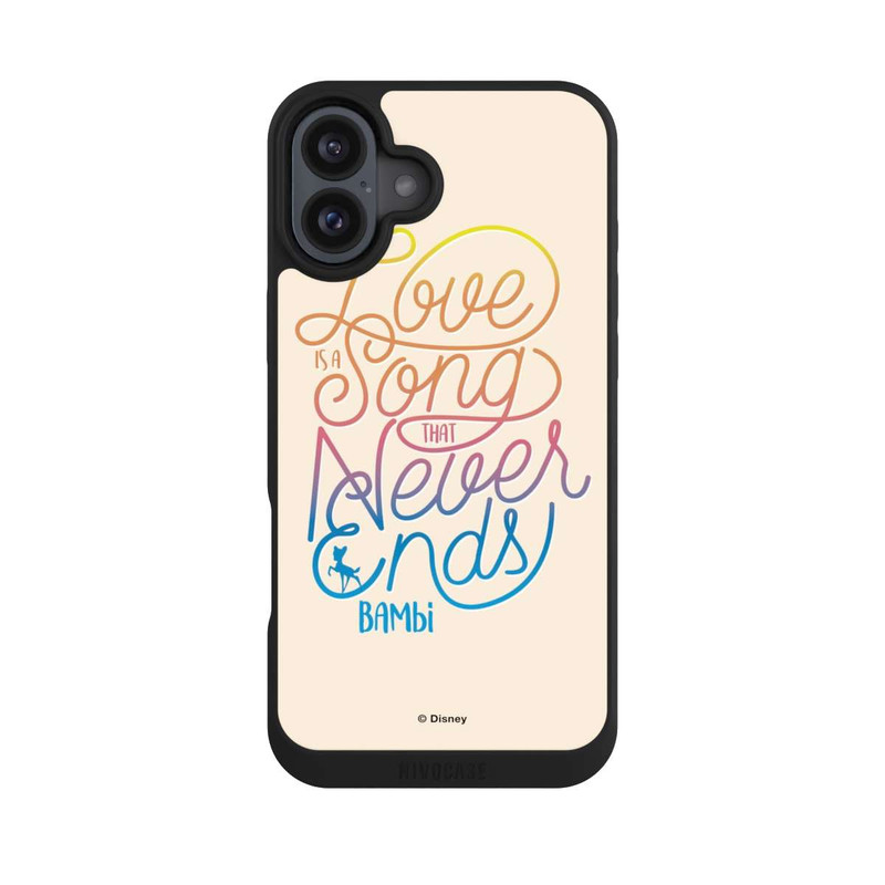 iPhone 16 Plus NIVOpure Bambi Love Is a Song