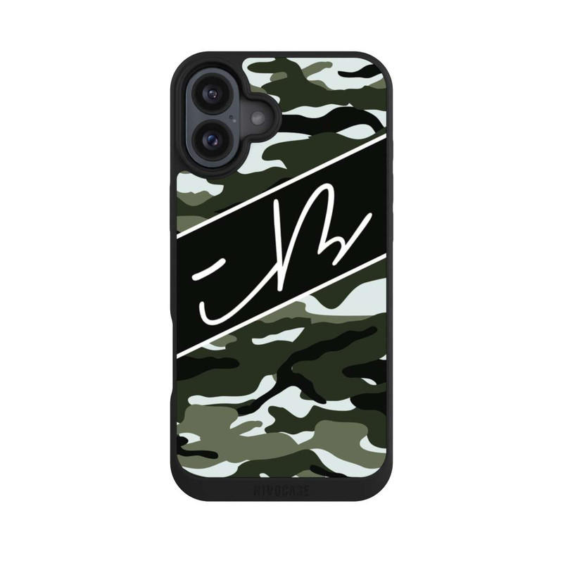 iPhone 16 Plus NIVOpure Camo Grün iBlali
