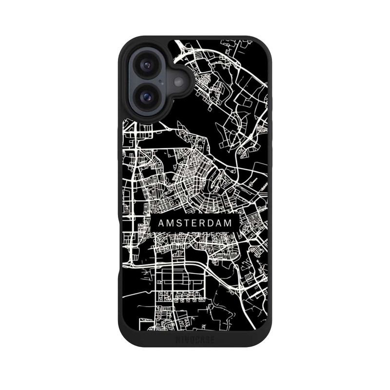 iPhone 16 Plus NIVOpure Amsterdam City Motiv
