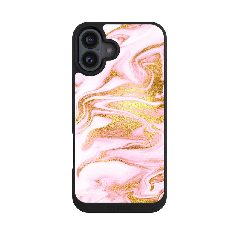 iPhone 16 Plus NIVOpure Gold Fluss Look