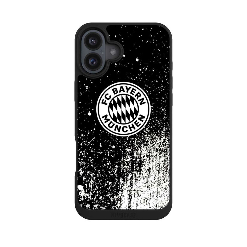 iPhone 16 Plus NIVOpure Splatter Schwarz - FCB