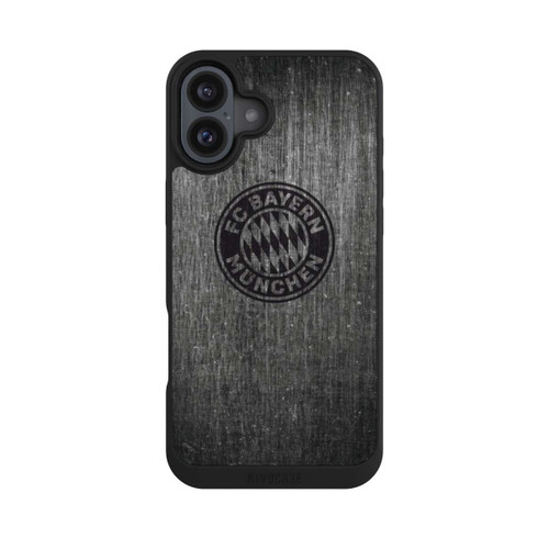 Apple iPhone 16 Plus NIVOpure Metalllook FCB Logo einfarbig