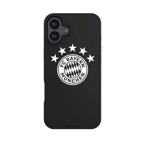 Apple iPhone 16 Plus NIVOpure FCB Logo plain with stars - transparent
