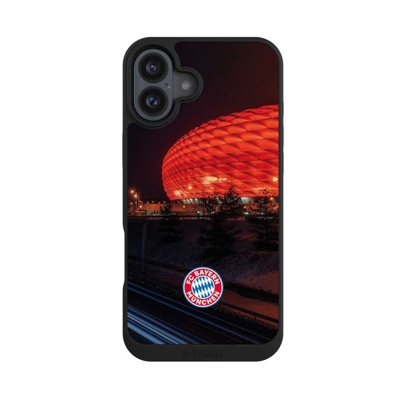 iPhone 16 Plus NIVOpure Allianz Arena at night FCB