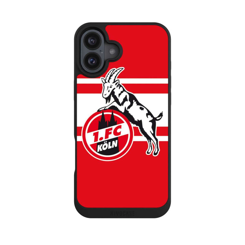 iPhone 16 Plus NIVOpure Red White Stripes 1.FC