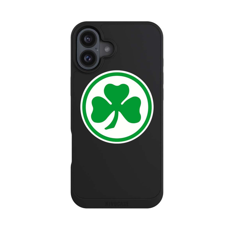 iPhone 16 Plus NIVOpure Kleeblatt Logo ohne Hintergrund