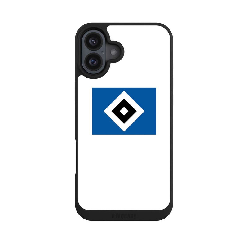 iPhone 16 Plus NIVOpure HSV Weiss / Blau