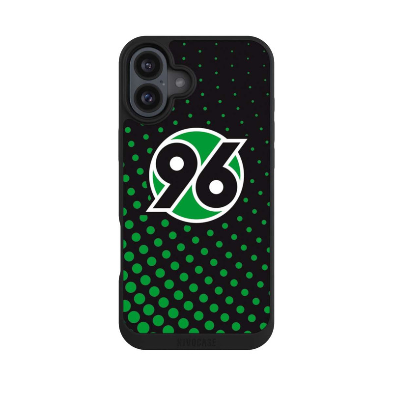 iPhone 16 Plus NIVOpure Grüne Dots H96