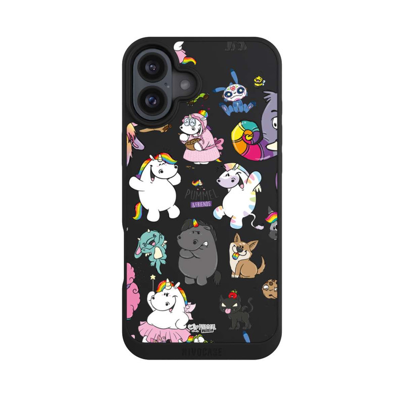 iPhone 16 Plus NIVOpure Friends Sammelbild ohne Hintergrund