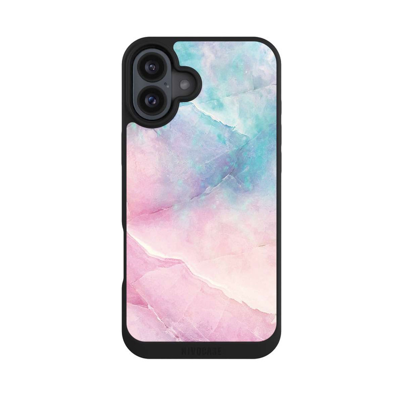 iPhone 16 Plus NIVOpure Schillernder Marmor 