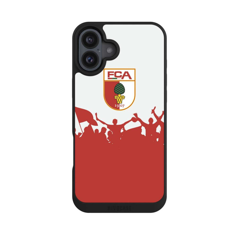 iPhone 16 Plus NIVOpure Fanjubel Rot - FCA