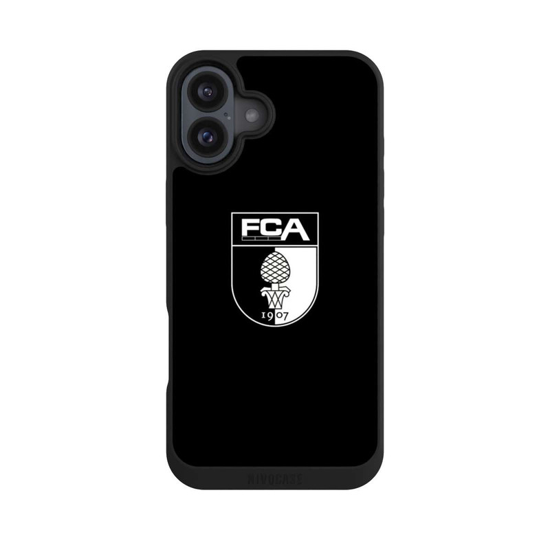 iPhone 16 Plus NIVOpure Augsburg 1907 - Schwarz