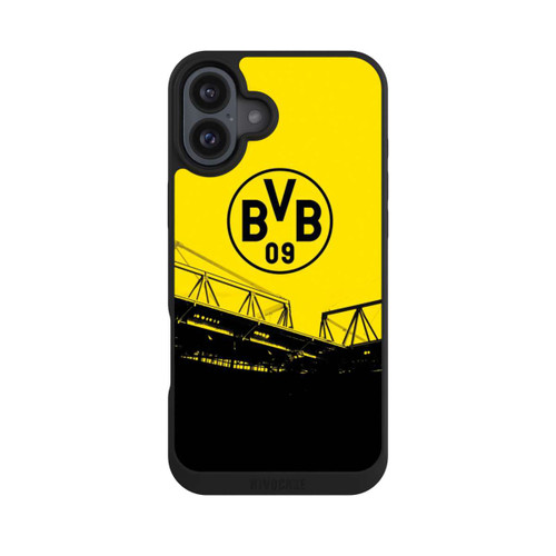 Apple iPhone 16 Plus NIVOpure Stadion Schwarz-Gelb - BVB