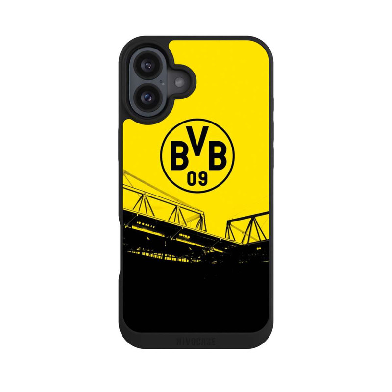iPhone 16 Plus NIVOpure Stadion Schwarz-Gelb - BVB